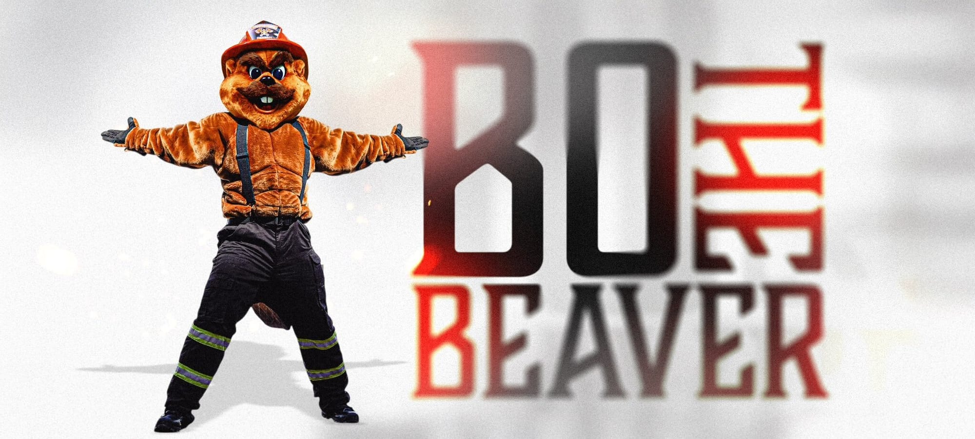 Meet Bo the Beaver: The Official Mascot of the Firefighters